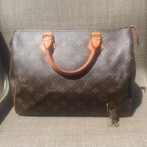 💯 Authentic Louis Vuitton Speedy 30 vintage